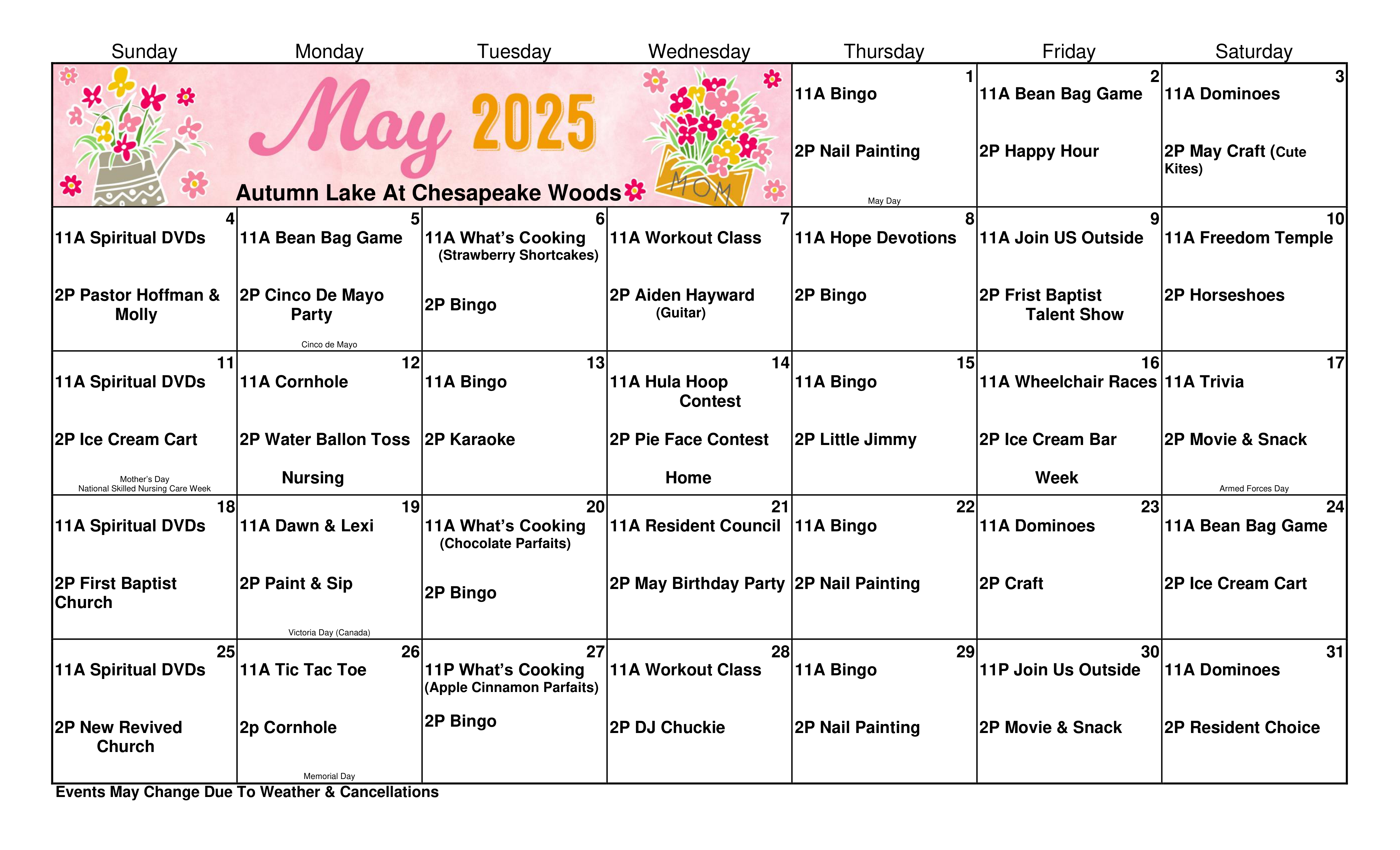 calendar
