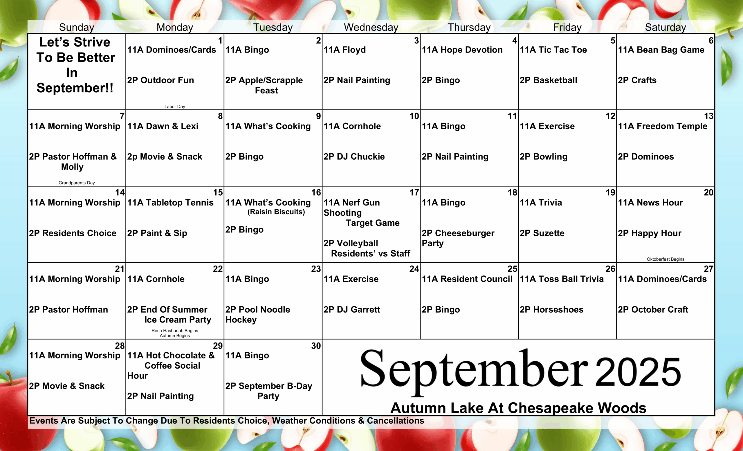 calendar