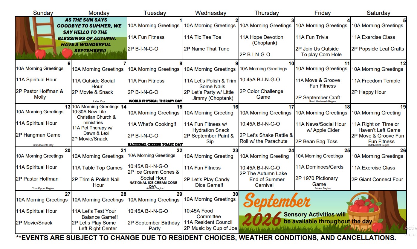 calendar